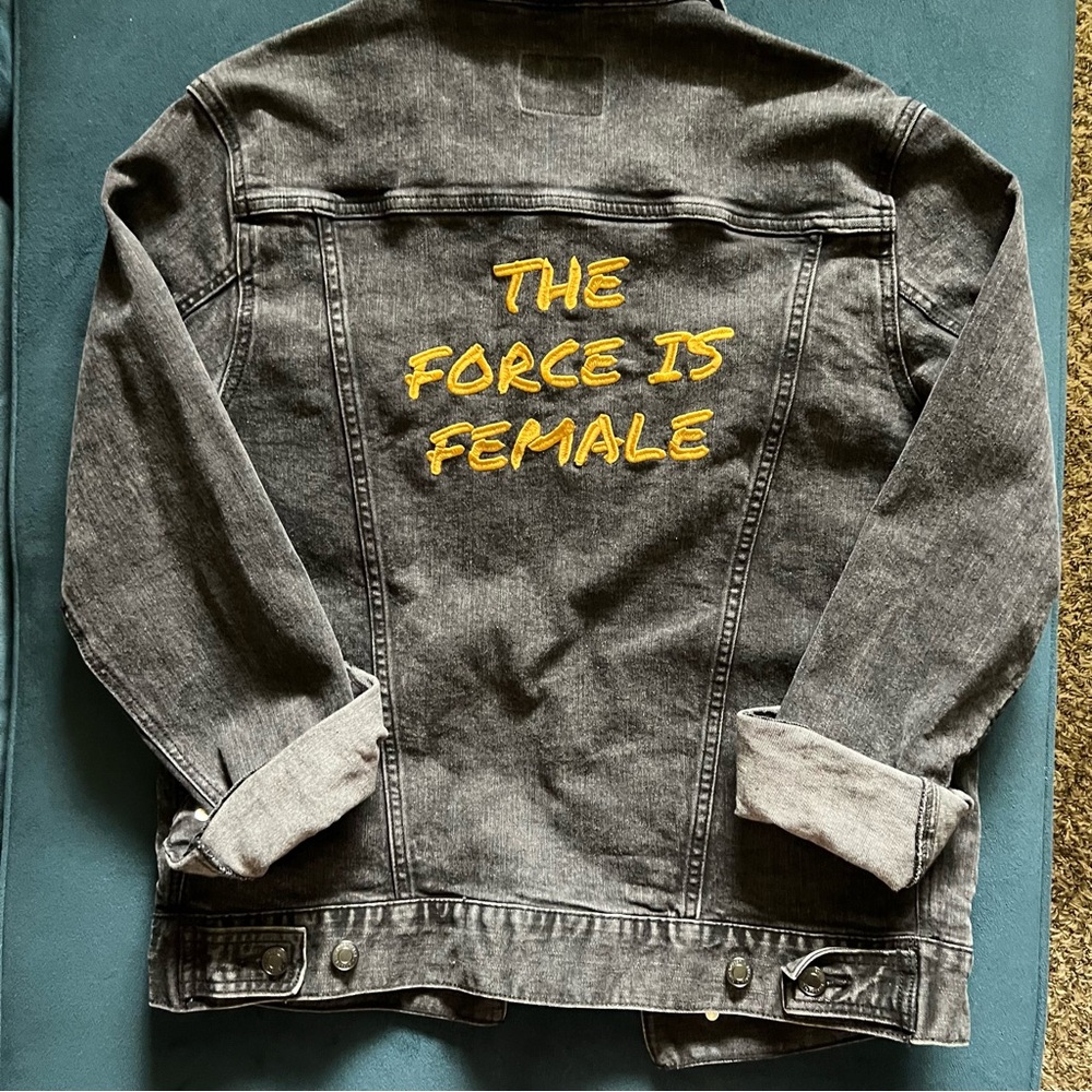 Star Wars “The Force is Female” Denim Jacket